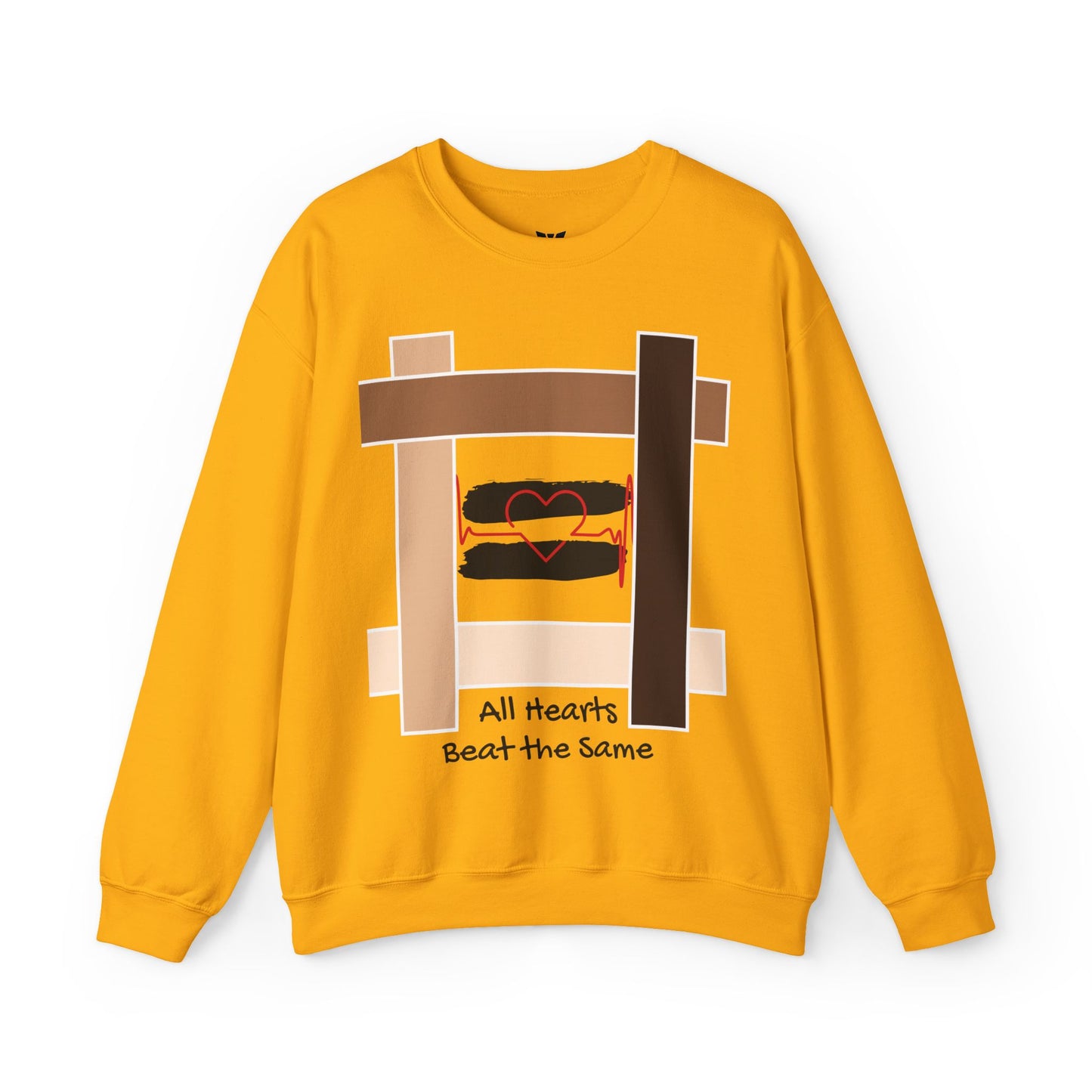 All Hearts Beat the Same - Unisex Sweater